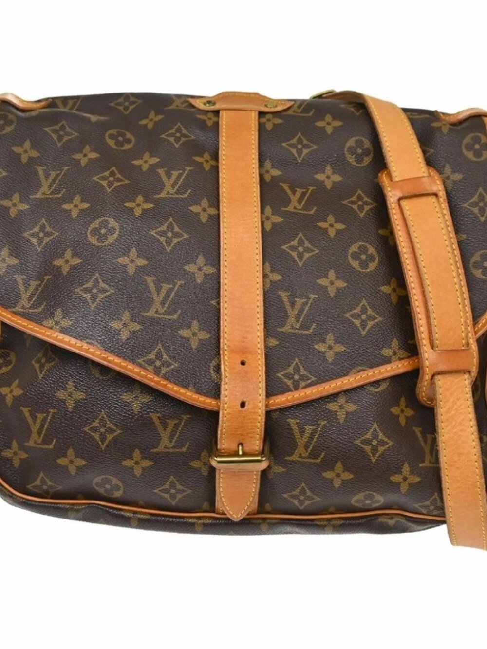 LOUIS VUITTON SAUMUR 35 SHOULDER BAG MONOGRAM